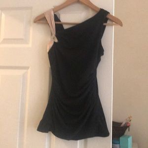 Black dress top